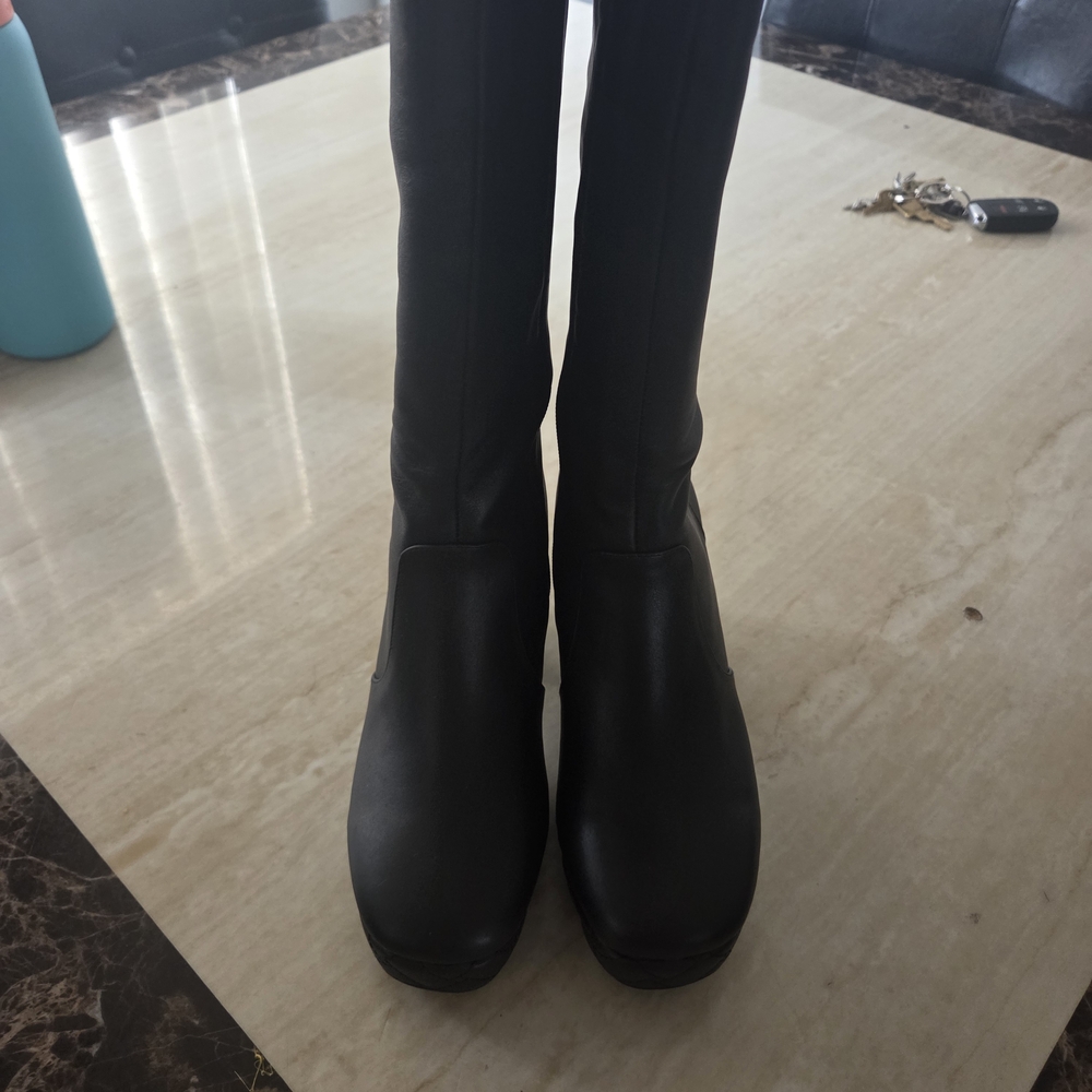 Kurt Geiger Black Heeled Boots
